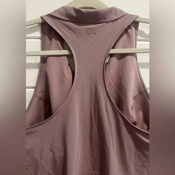 Calvin Klein Performance Mauve Tennis Pickleball Dress NWT SPF Wicking Active - Picture 5 of 10
